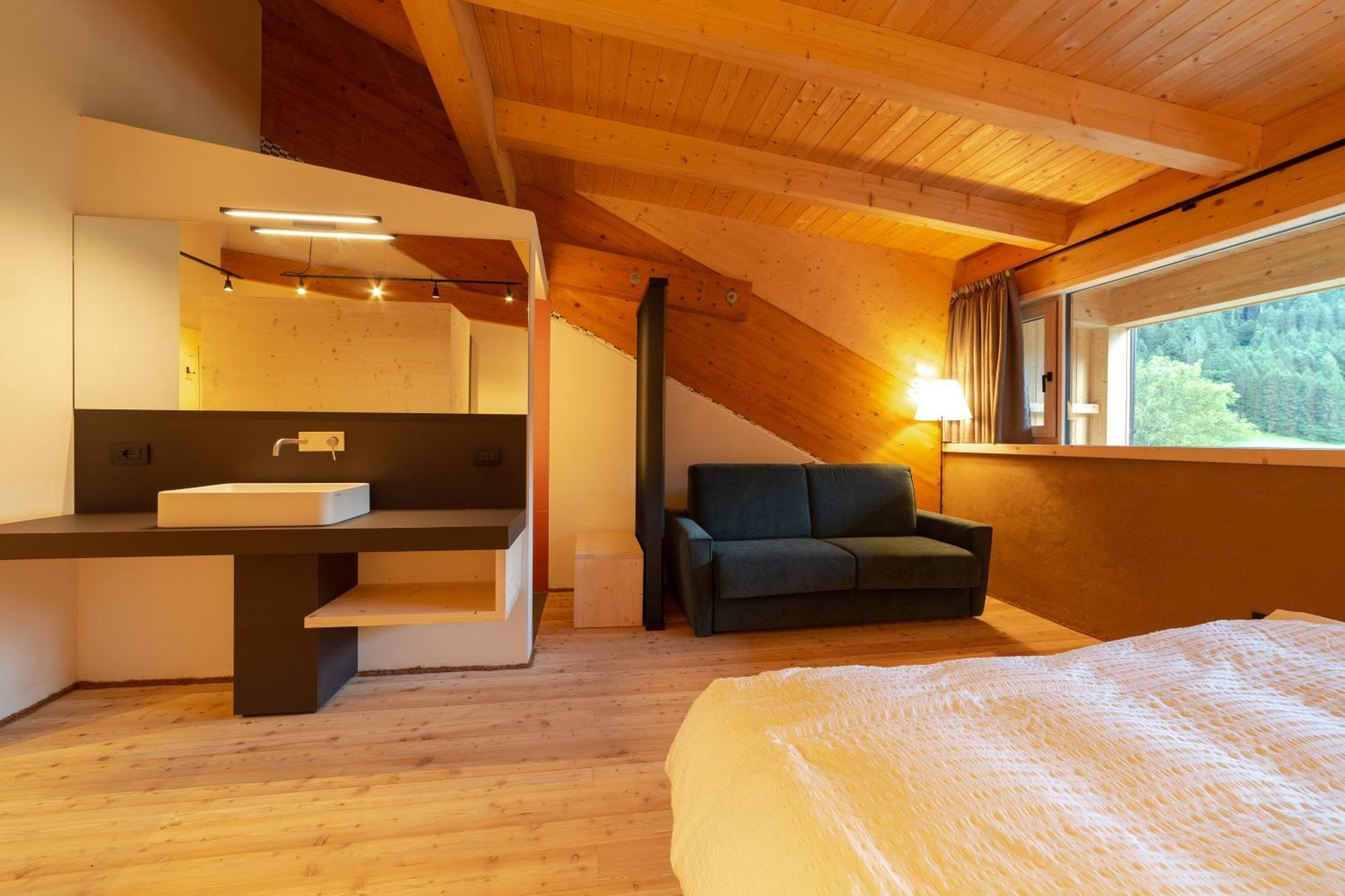 Fiavè Maso Torbiera- Rural And Mountain Lodging المظهر الخارجي الصورة